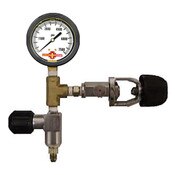 SCUBA Fill Adapter with Gauge 6000